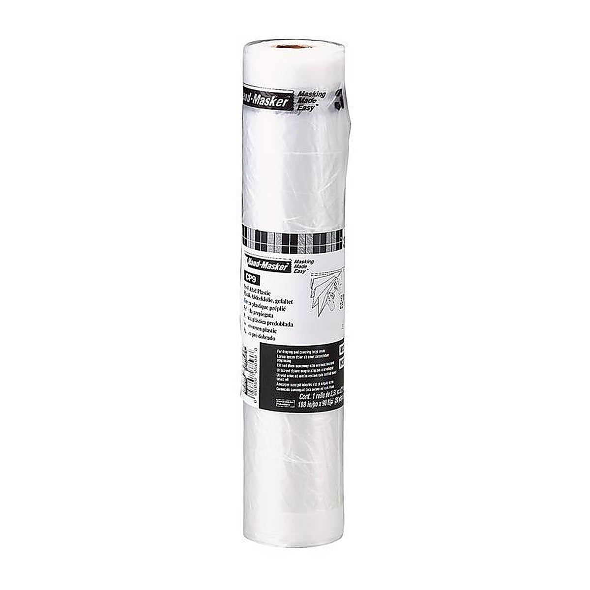 3M CP9 Hand-Masker 9 ft. W x 90 ft. L Plastic Masking Film 1/Pack
