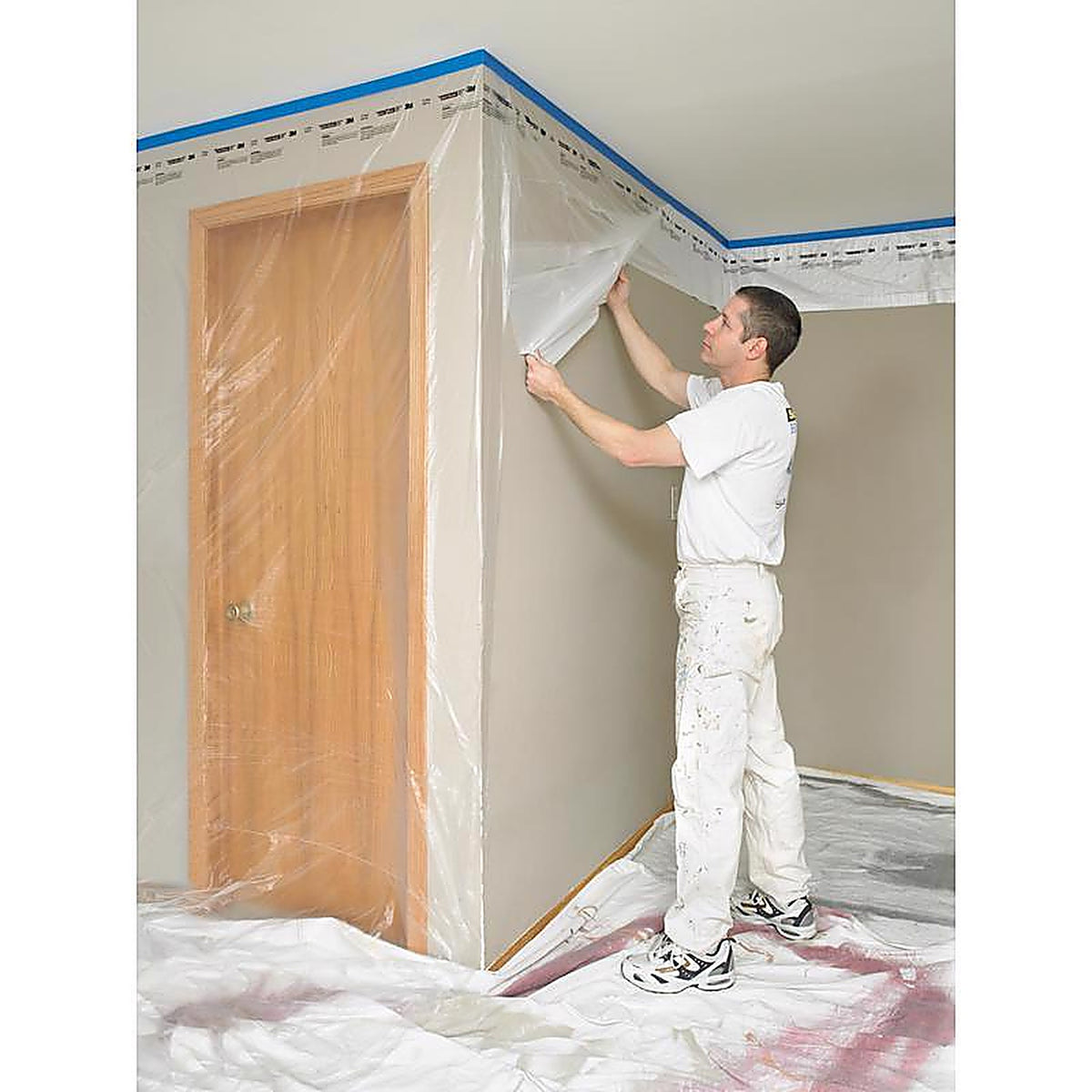 3M CP9 Hand-Masker 9 ft. W x 90 ft. L Plastic Masking Film 1/Pack