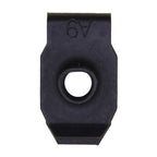 Auveco 16846 Extruded U-Nut Screw Lock Threads M6-1.0