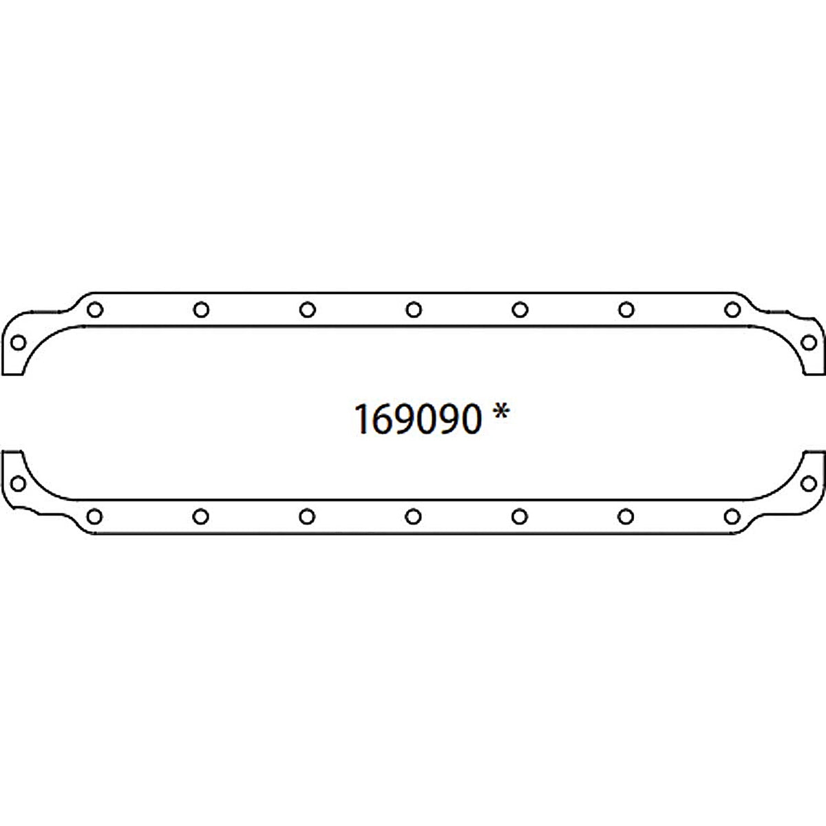 SCE Gaskets - 169090 - Chrysler 273-360 Oil Pan Gaskts