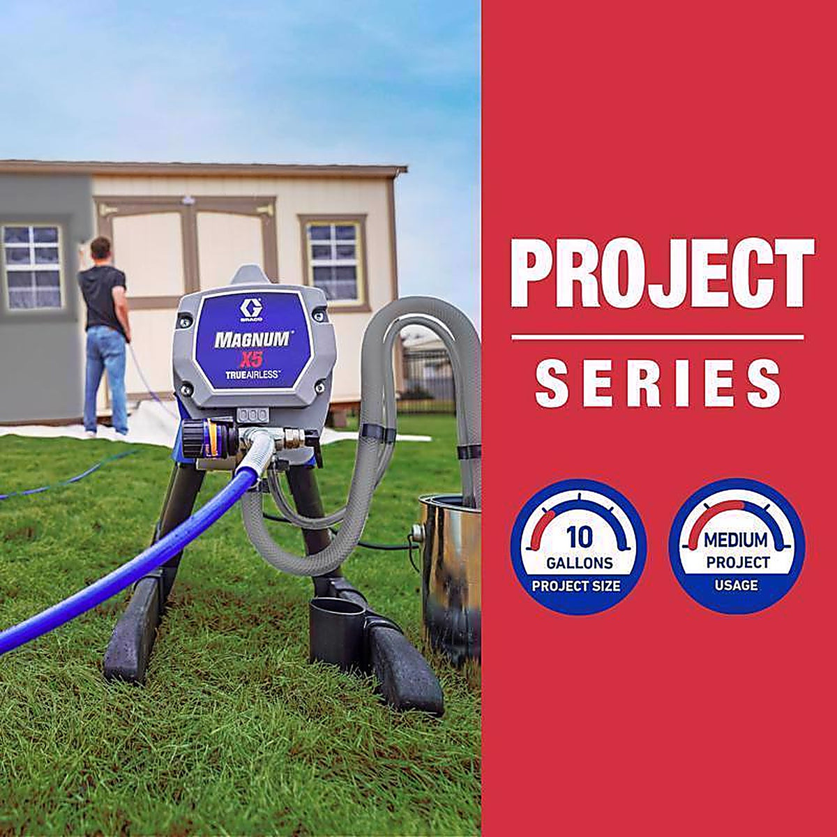 Graco 262800 Magnum X5 3000 psi Steel Airless Sprayer