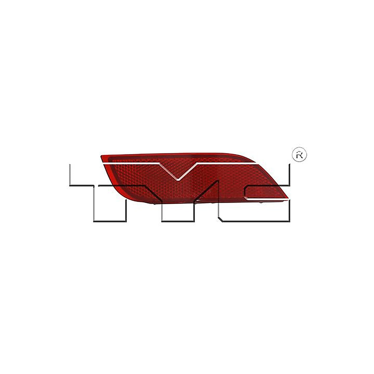 TYC - 17-5331-00 - 08-23 SB Impreza Hb/13-17 X.v Crosstrek Rear Reflector RH