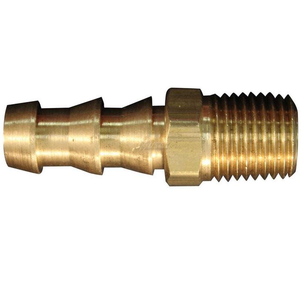 Milton 1702-4 1/4" Male End, 3/8" ID Hose