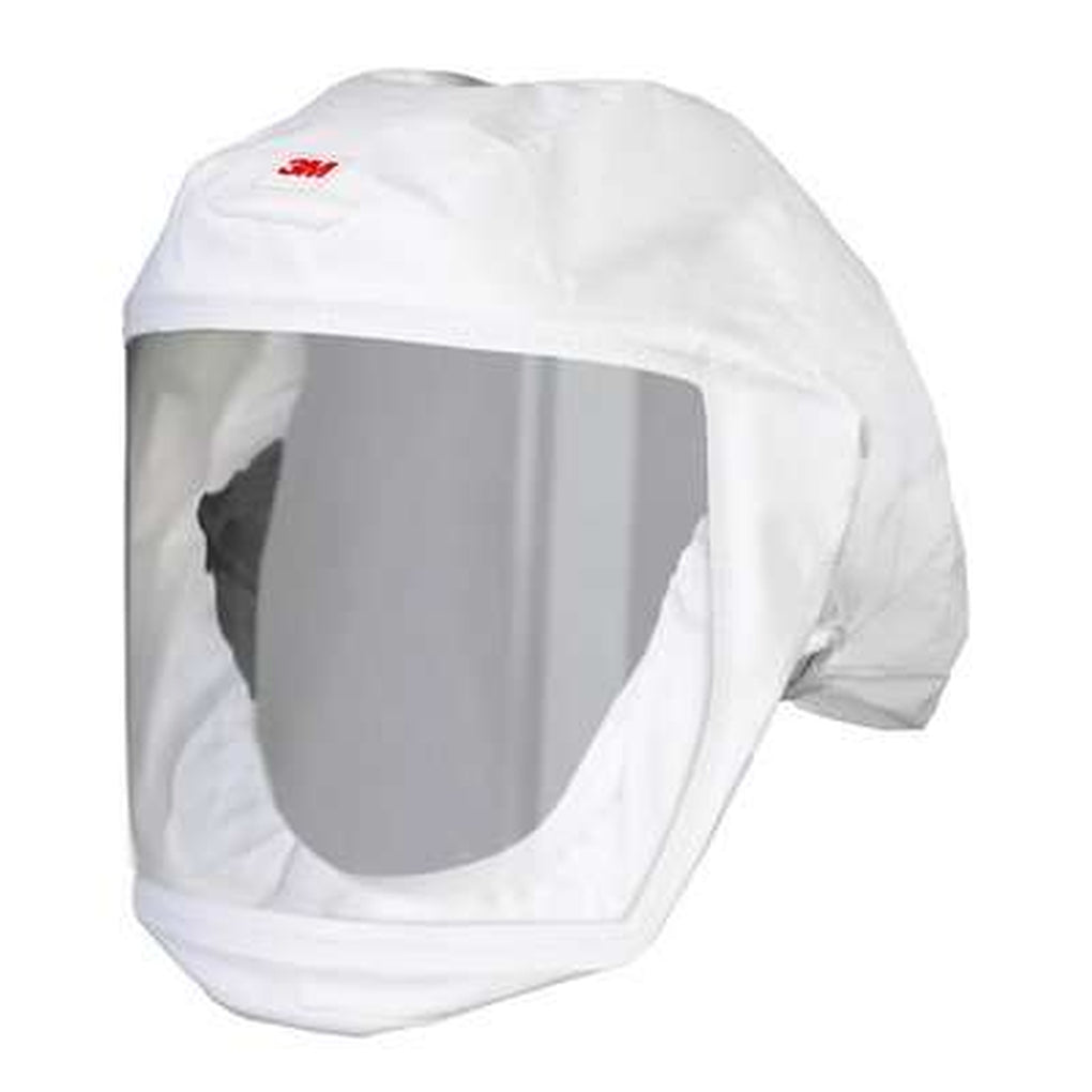 3M 17071 Versaflo Headcover with Integrated Head Suspension, S-133L-5, White, Medium/Large 70071533056