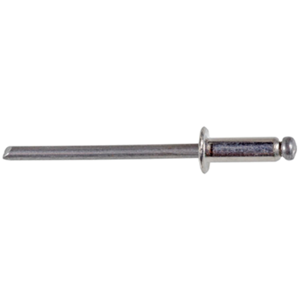 Auveco 17467 Specialty Rivet 1/8" Diameter 1/8"-3/16" Grip Steel/Stainless Steel