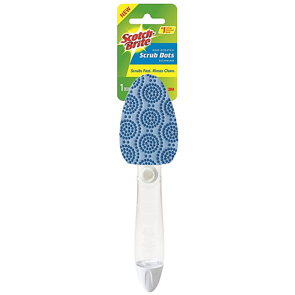 3M 690-4 Scotch-Brite Non-Scratch Dishwand Scrubber For Multi-Purpose 1/Pack