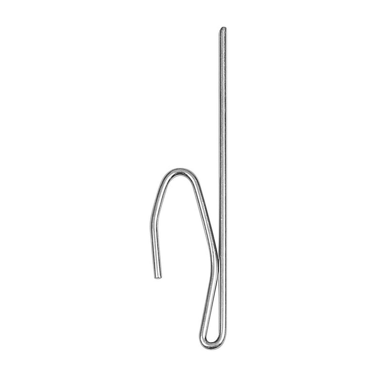 Kenney KN1007 Silver Pin On Hook 3 in. L