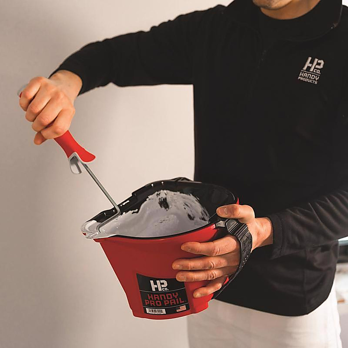 Handy 3220-CC Pro Pail Liners Black 1/2 gal. Plastic Paint Pail Liner