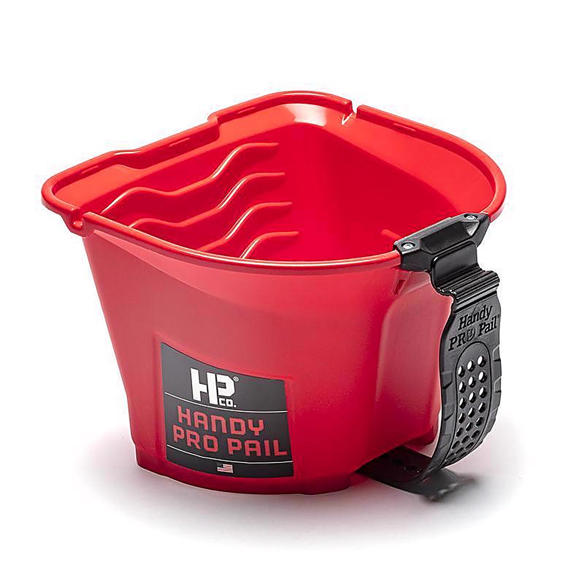 Handy 3200-CC Pro Red 1/2 gal. Plastic Paint Pail