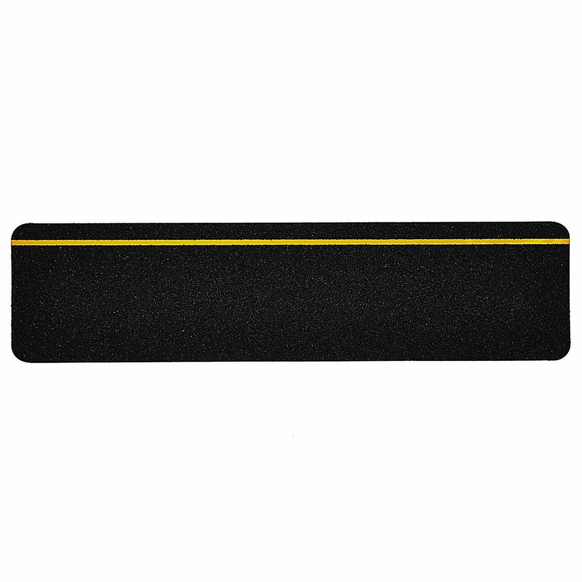3M 600BY-T6X24 Safety-Walk Black Reflective Adhesive Tread 6 in. W x 2 ft. L 1/Pack