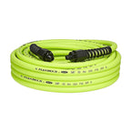Flexzilla HFZP3850YW2 Pro 50 ft. L x 3/8 in. Dia. Hybrid Polymer Air Hose 300 psi Zilla Green