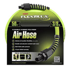Flexzilla HFZP3850YW2 Pro 50 ft. L x 3/8 in. Dia. Hybrid Polymer Air Hose 300 psi Zilla Green
