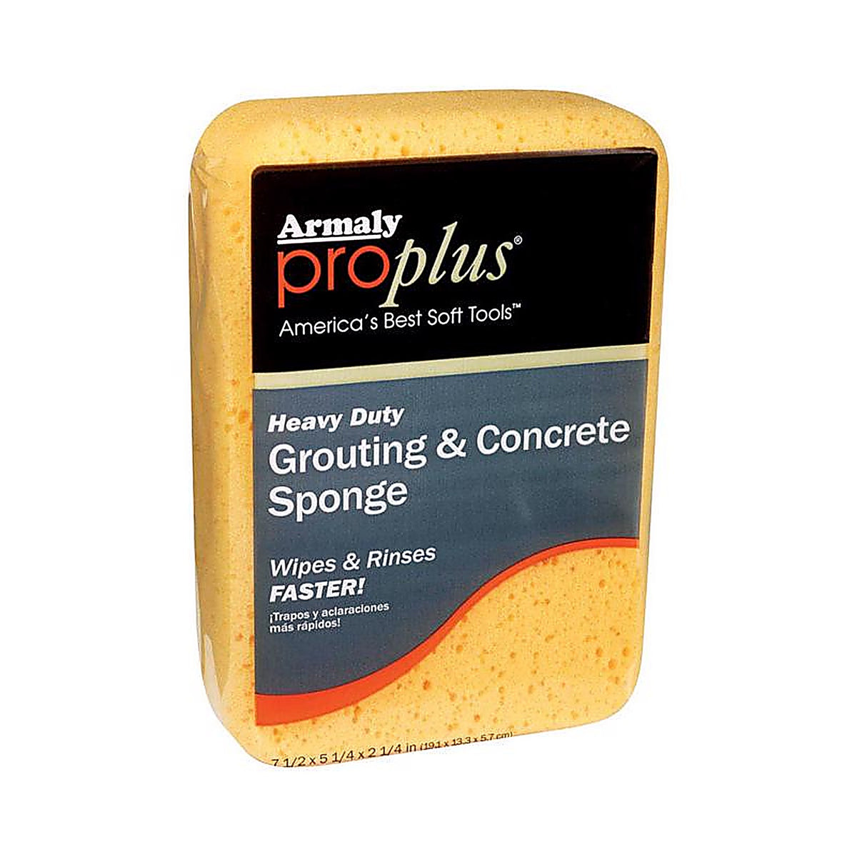 Armaly 603 ProPlus Heavy Duty Sponge For Grout & Concrete 7-1/2 in. L 1/pc.