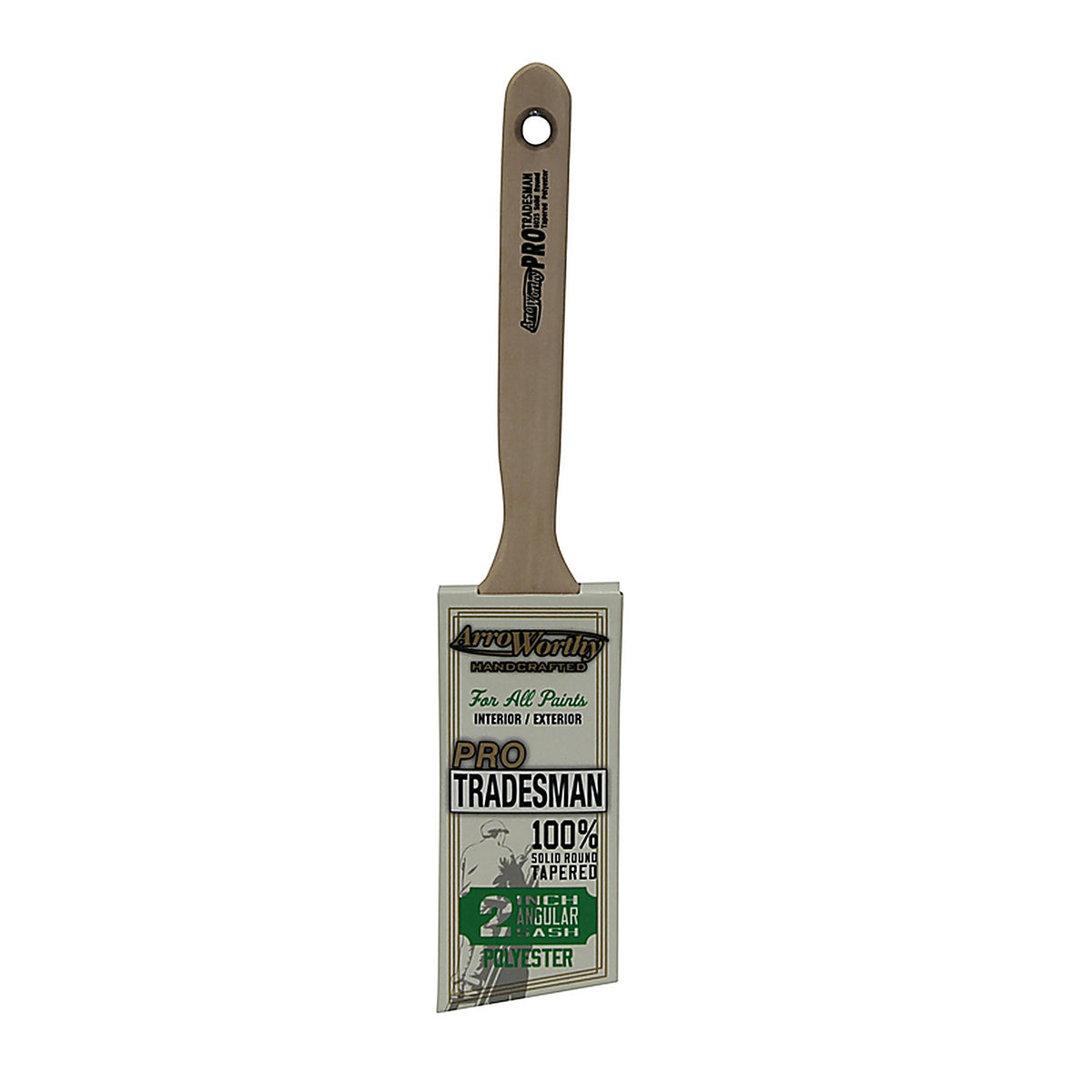 Arroworthy 6025 2 Pro Tradesman 2 in. W Angle Paint Brush