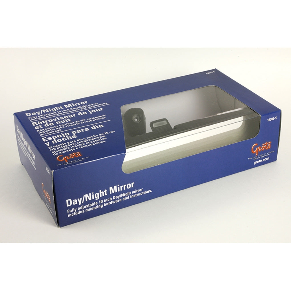 Grote 18302-5 Black Rear View Mirror