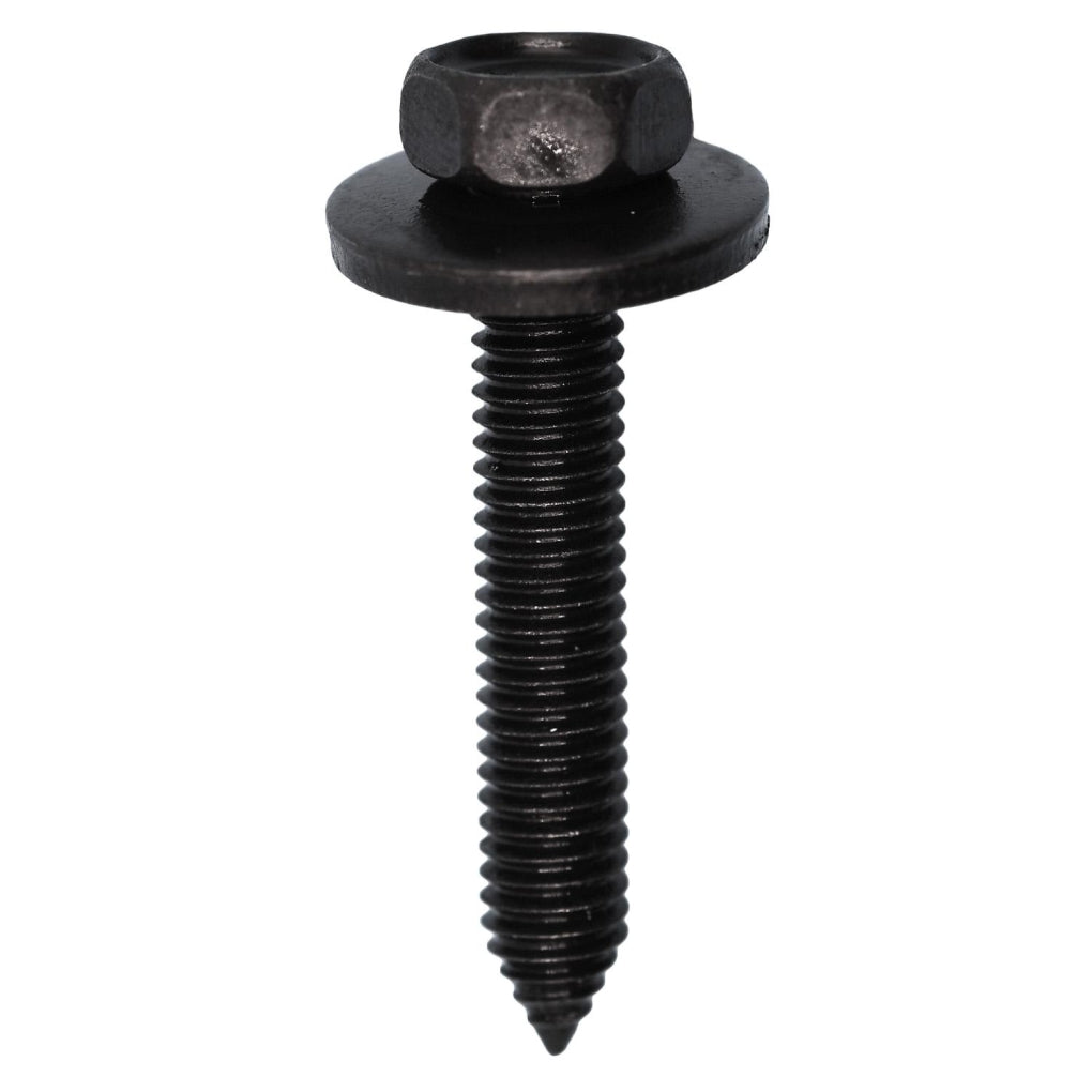 Auveco 18416 Hex Head Sems Body Bolt 10mm Hex M6-1.0 x 35mm