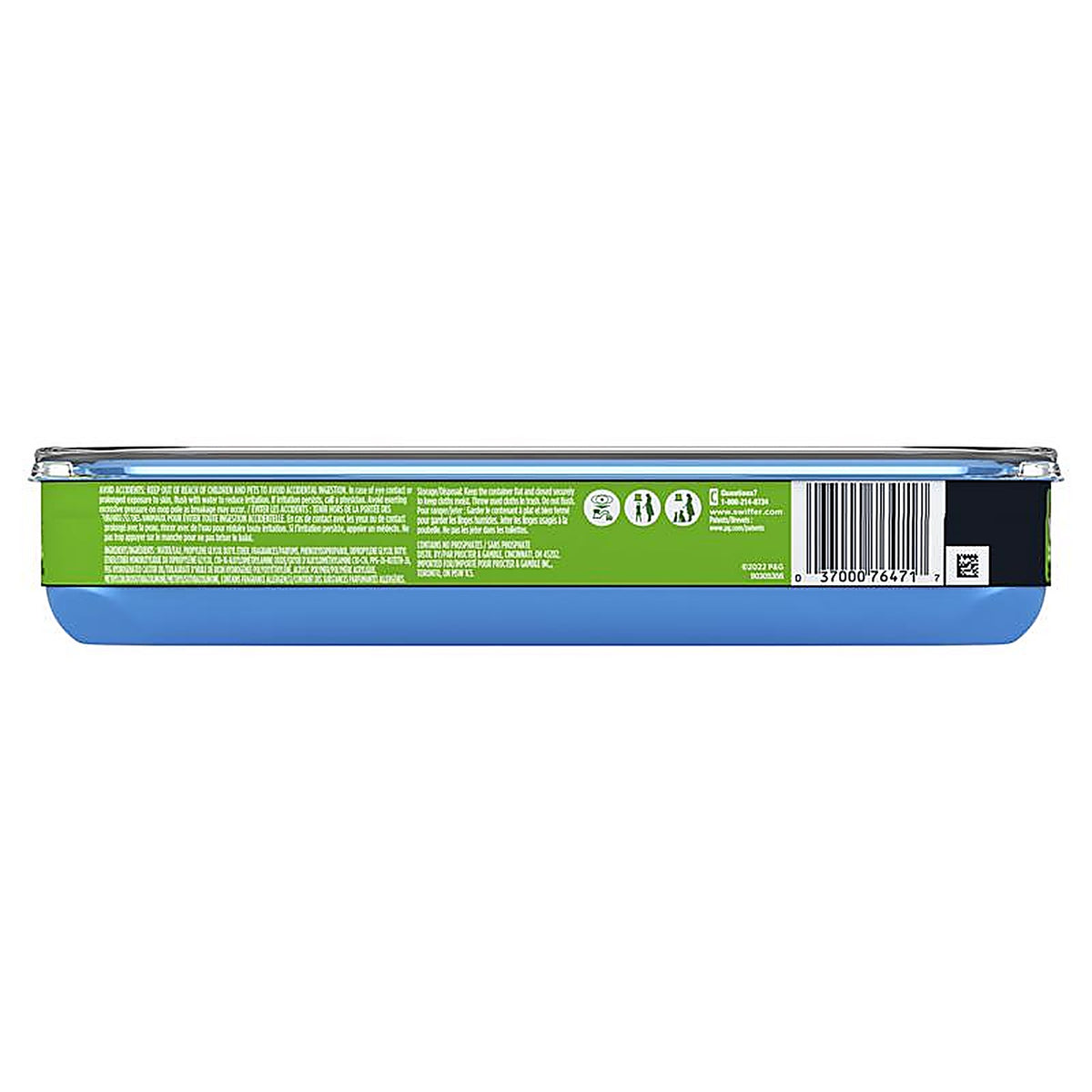 Swiffer 76471 10 in. W x 8 in. L Wet Cloth Mop Pad 10/Pack