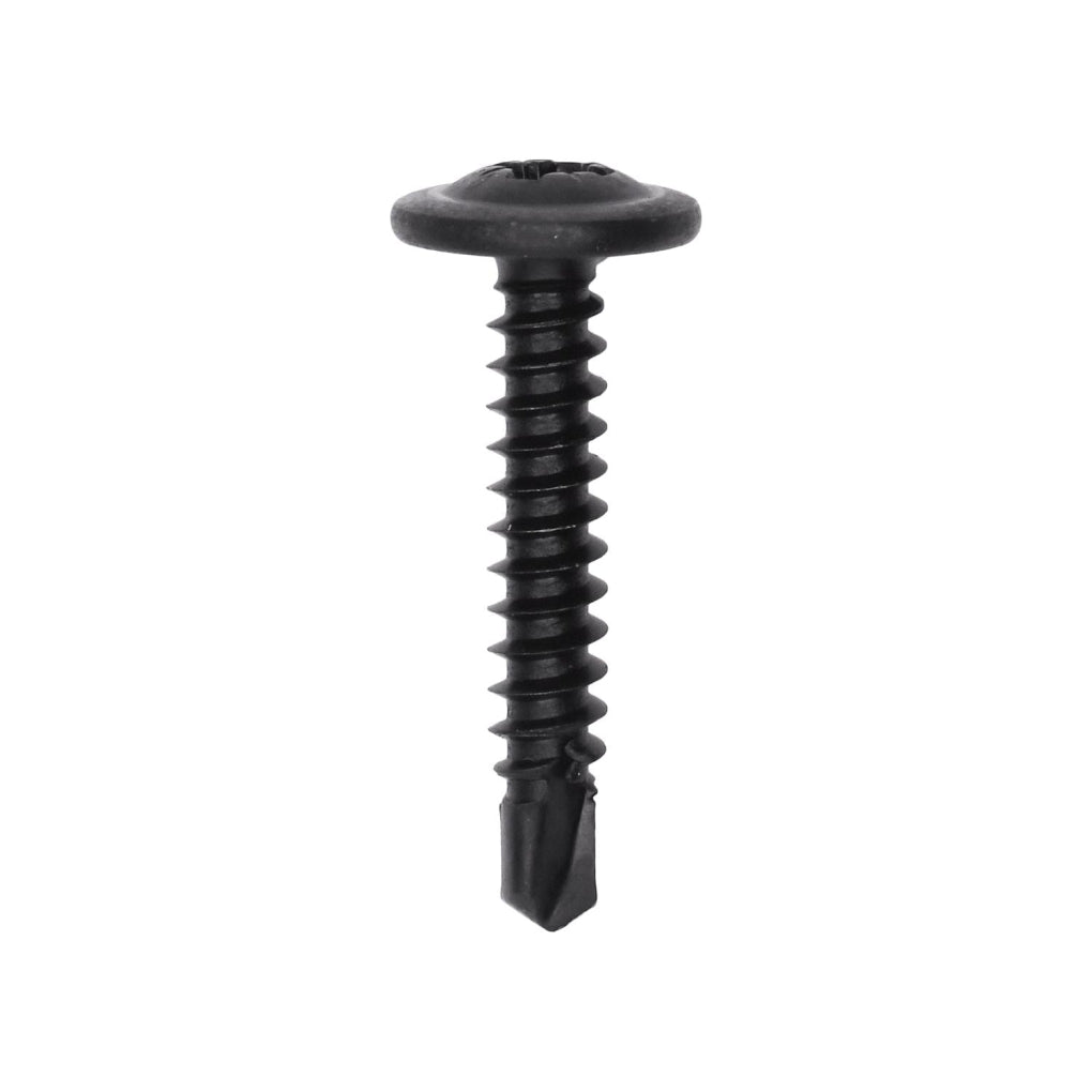 Auveco 19006 M4 2-1.41 X 25mm Round Washer Head Teks Tapping Screw