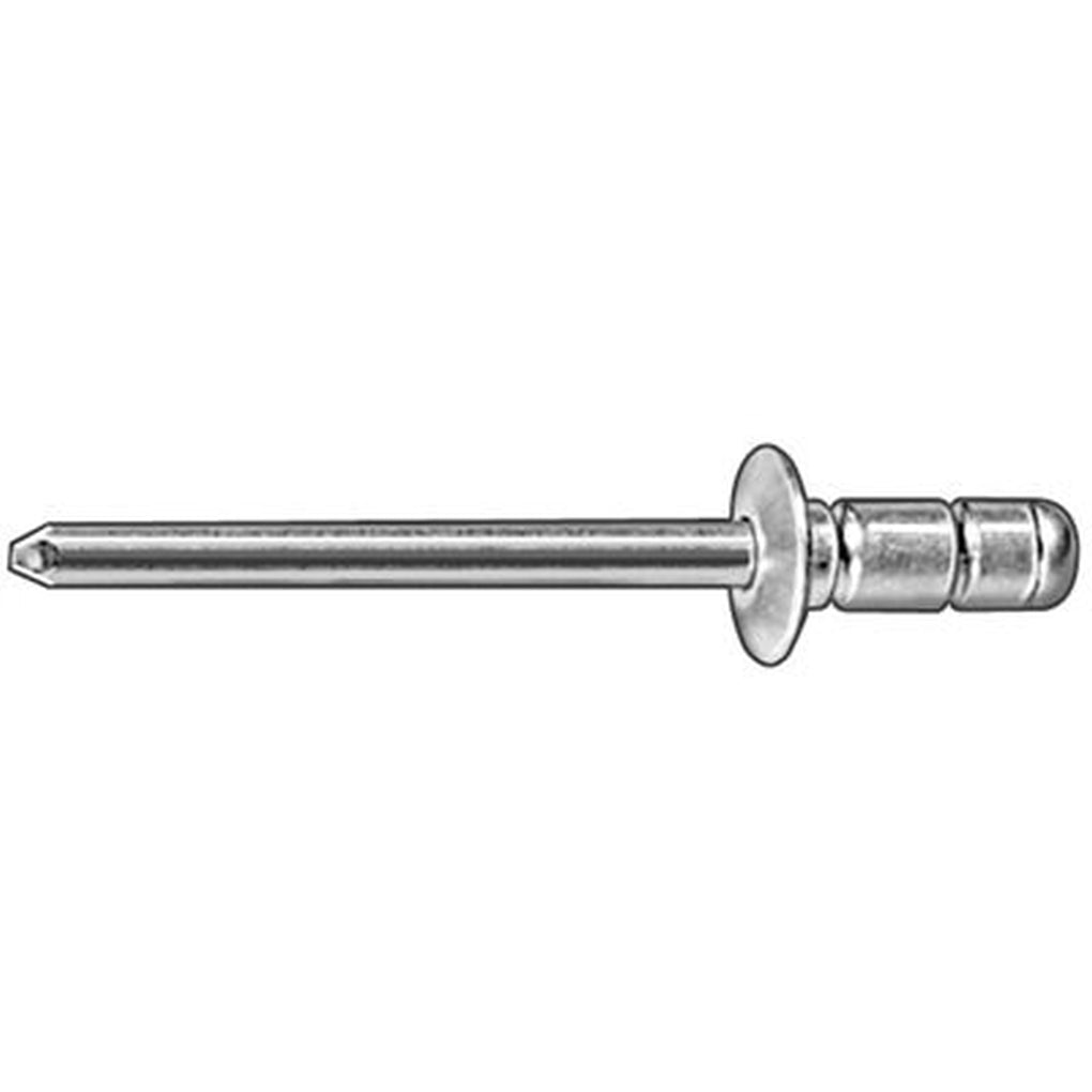 Auveco 19025 Multi-Grip Rivet 1/8" Diameter 5/32-5/16" Grip