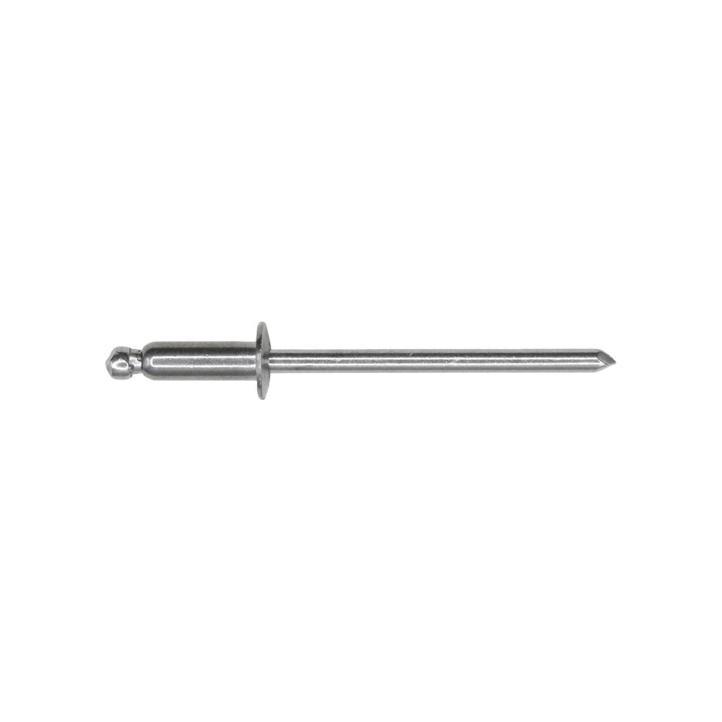 Auveco 19060 Panel Blind Stainless Steel Rivet 1/8" Diameter 3/16"-1/4" Grip