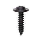 Auveco 19240 Phillips Flat Washer Head Tapping Screw 10 x 3/4" Black