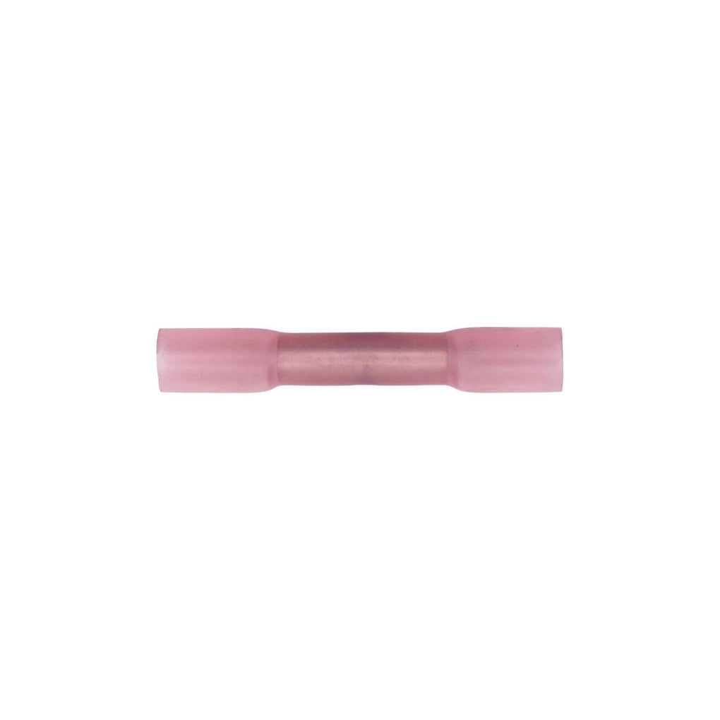 Auveco 19258 Krimp And Seal Butt Connector 22-18 Gauge Red