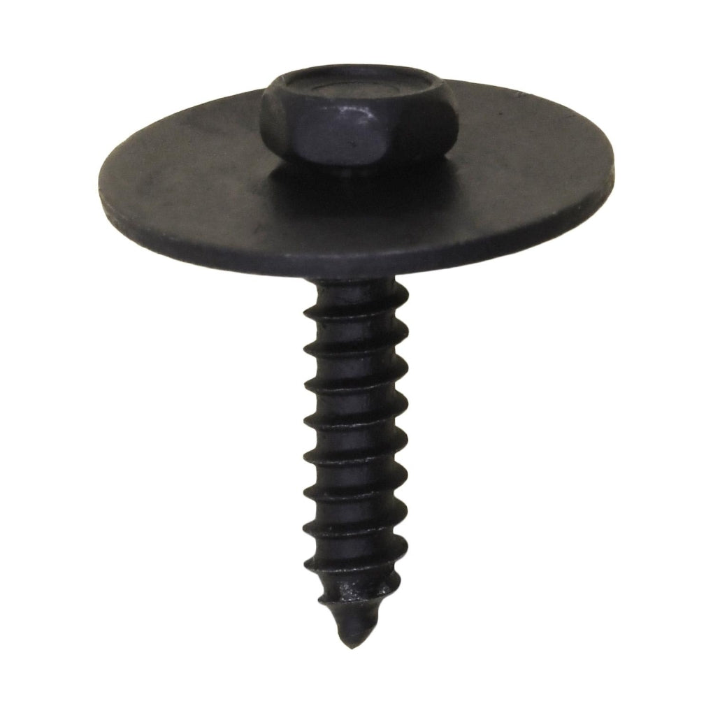 Auveco 19278 M4.2-1.41 x 20mm Hex Head Sems Tapping Screw Black