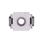 Auveco 19317 GM Front Fender Exterior License Plate Bracket Retainer Nut M6-1.0