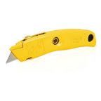 Stanley 10-989 Swivel-Lock Retractable Utility Knife Yellow 1/Pack