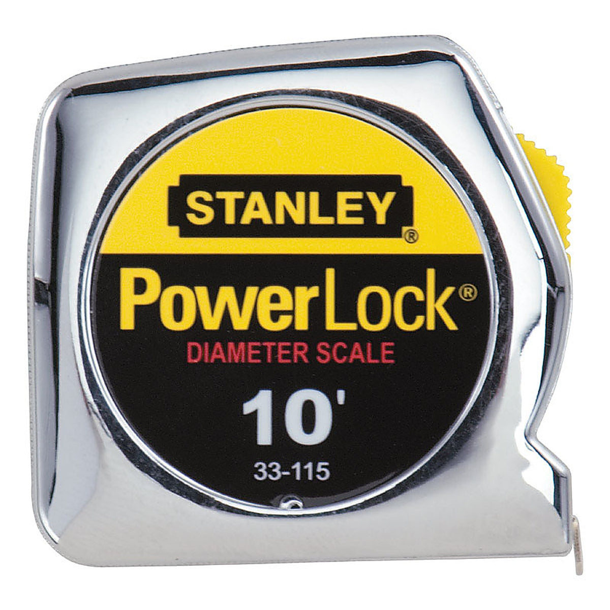 Stanley 33-115 PowerLock 10 ft. L x 0.25 in. W Tape Measure 1/Pack