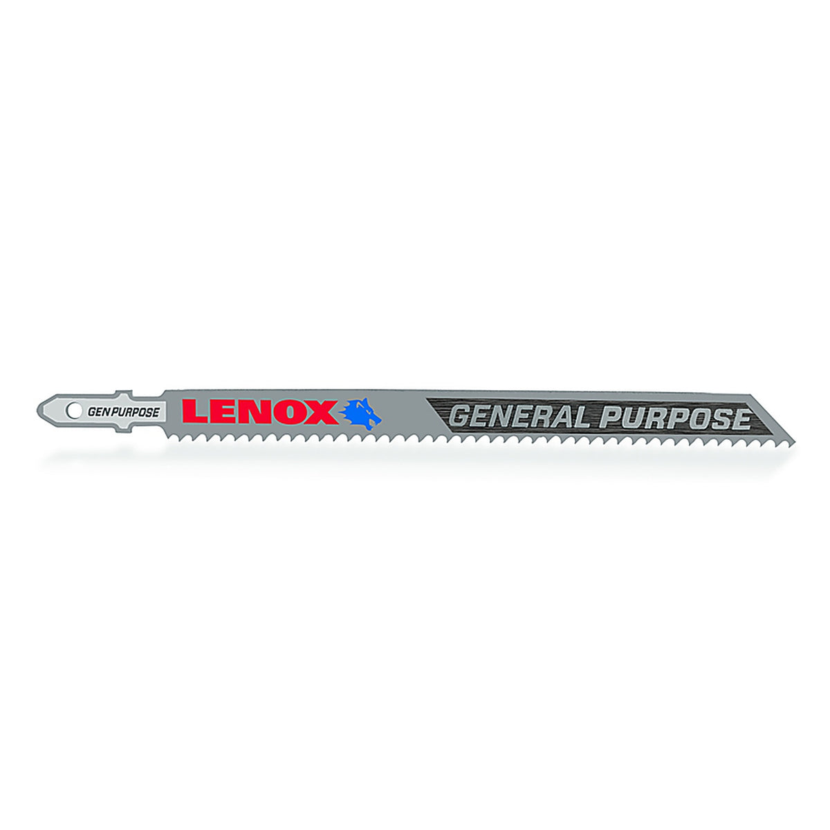 Lenox 1991366 5-1/4 in. Bi-Metal T-Shank General Purpose Jig Saw Blade 10 TPI 3/Pack