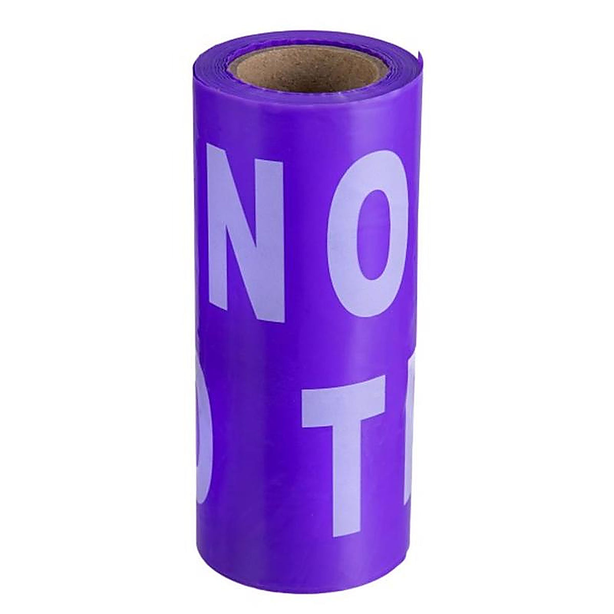 C.H. Hanson 15150 100 ft. L x 6 in. W Plastic No Hunting No Trespassing Barricade Tape Purple