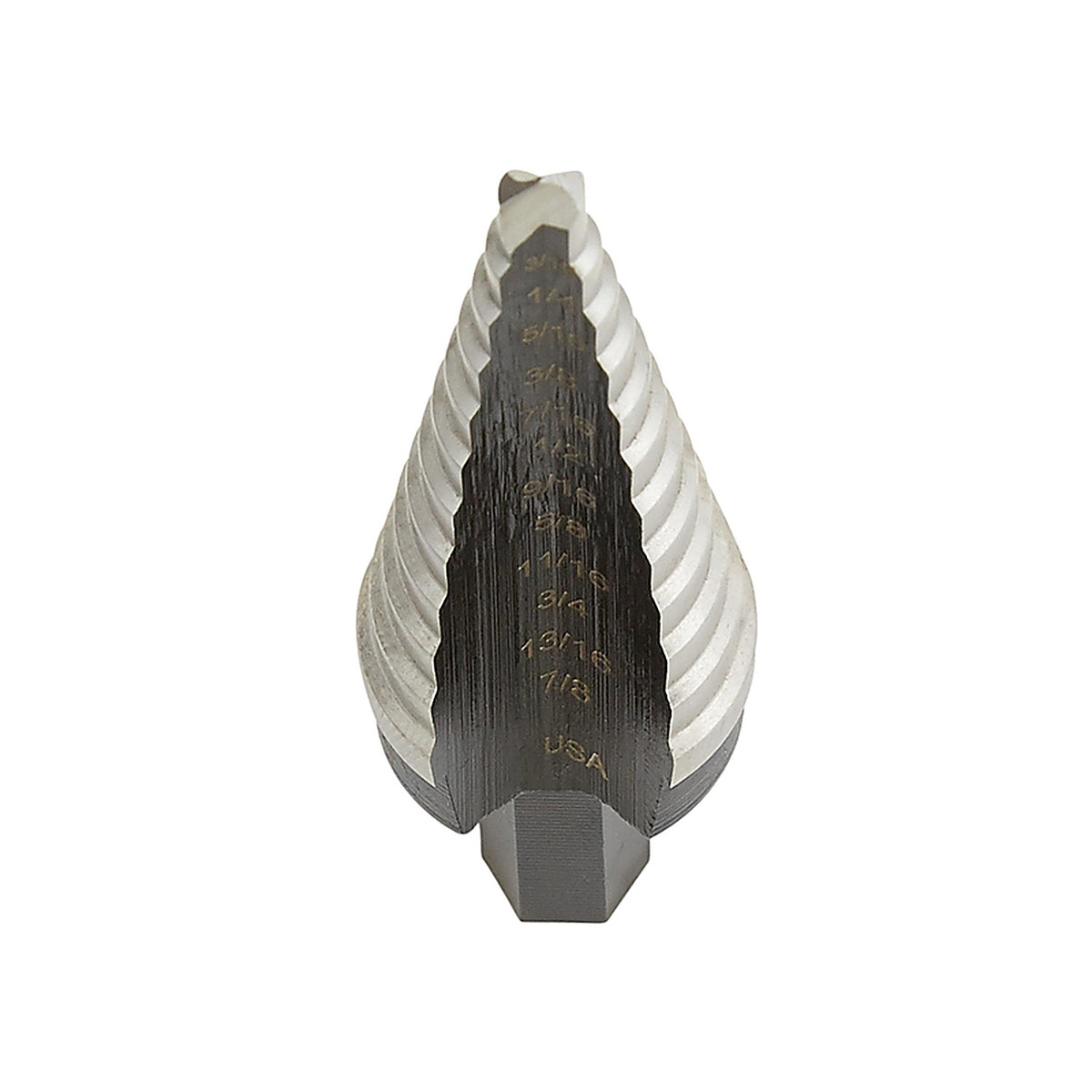 Irwin 10234 Unibit 3/16 to 7/8 in. x 6 in. L High Speed Steel Step Drill Bit 1/pc.
