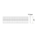 Grip-Rite GRF1858M 5/8 in. 18 Ga. Straight Strip Brad Nails Smooth Shank 1000/Pack