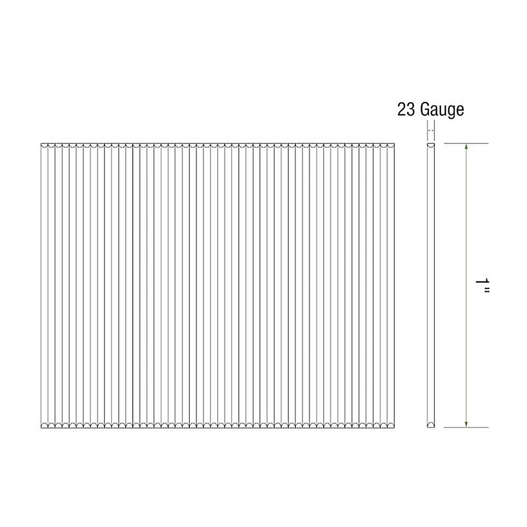 Grip-Rite GR1PIN 1 in. 23 Ga. Straight Strip Micro Pins 3000/Pack