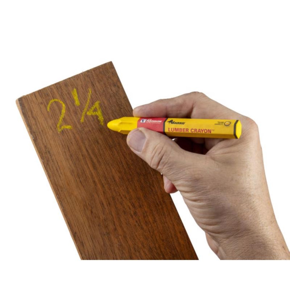 C.H. Hanson 10475 4-1/4 in. L Lumber Crayon Set Red/Yellow 2/pc.