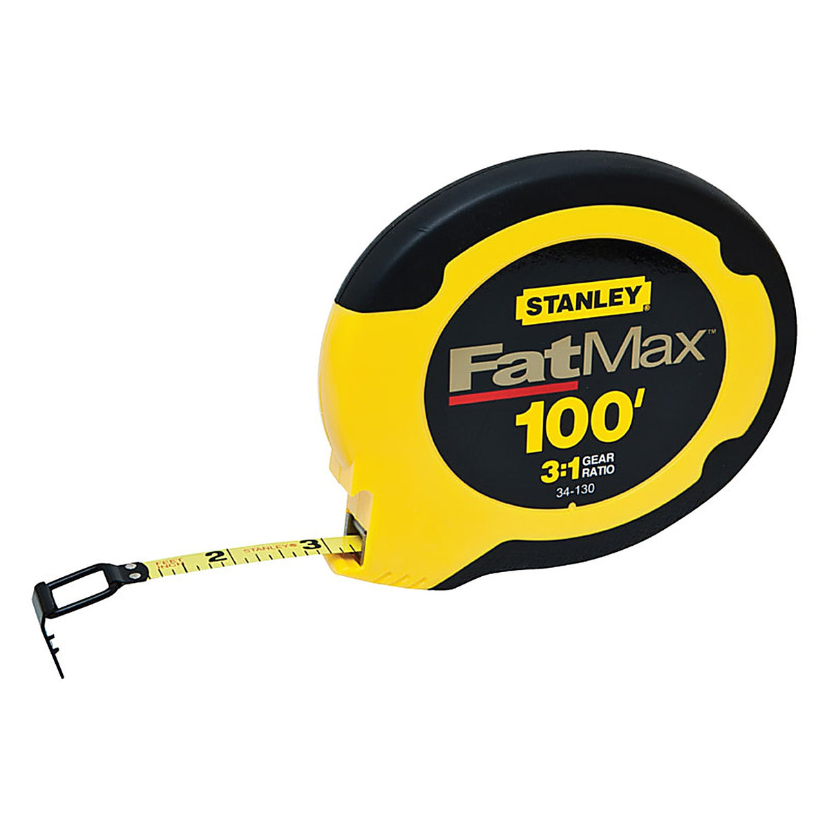 Stanley 34-130 FatMax 100 ft. L x 0.38 in. W Long Tape Measure 1/Pack