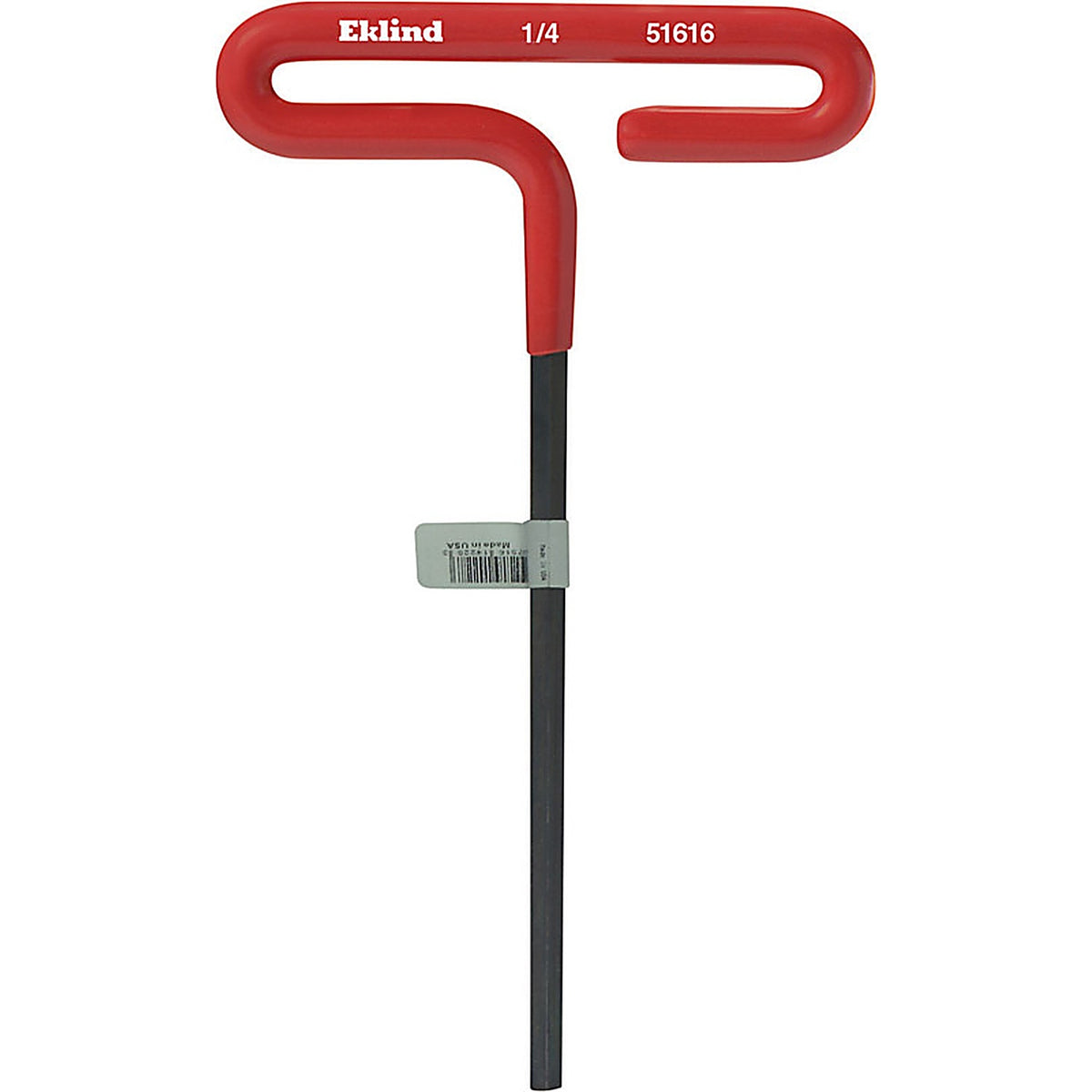 Eklind Tool 51616 .25 inch SAE T-Handle Hex Key 6.0 in. 1/pc.