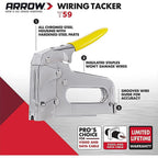 Arrow Fastener T59 5/16 in. Wiring Stapler Silver