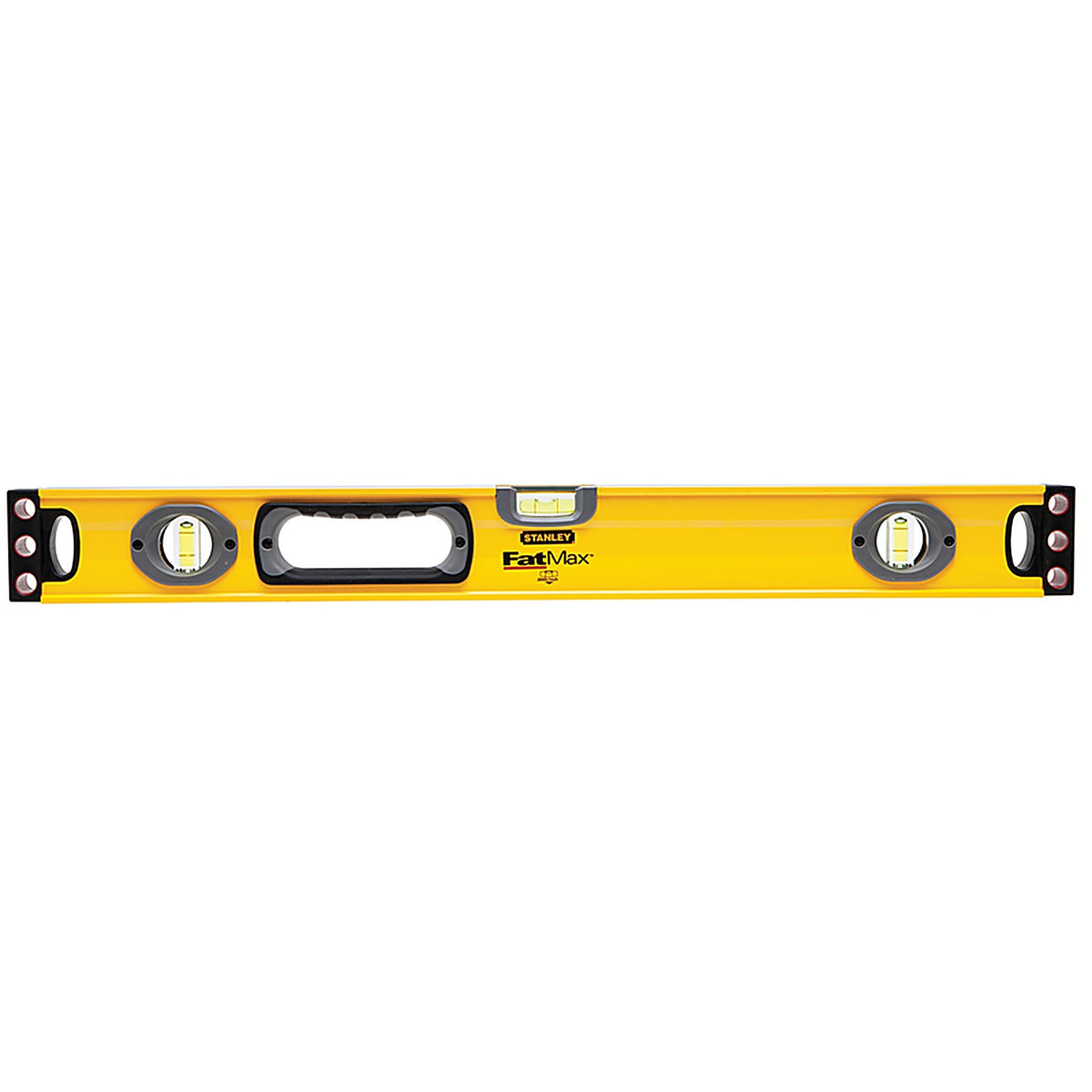 Stanley 43-524 FatMax 24 in. Aluminum Box Beam Level 3 vial
