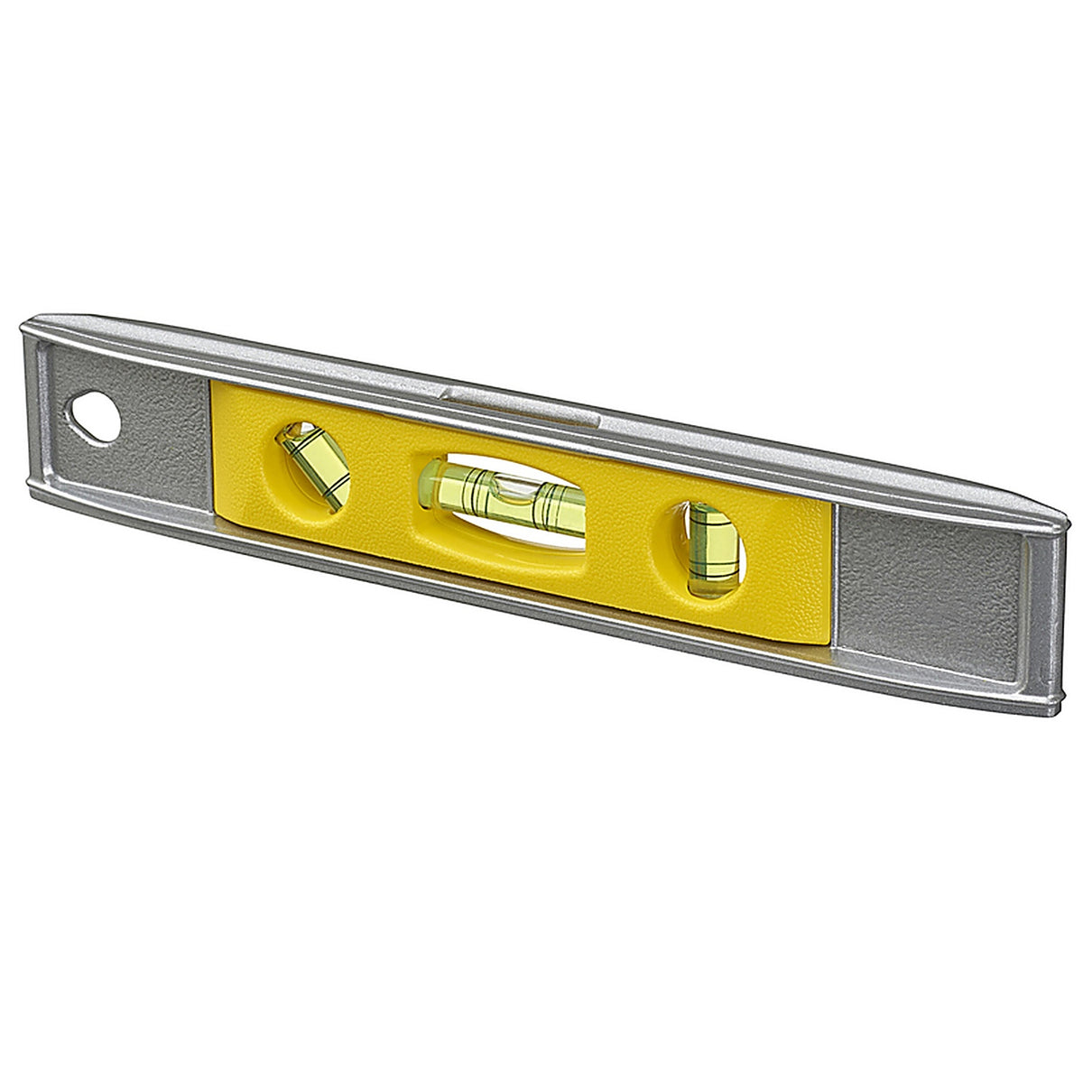 Stanley 42-465 9 in. Aluminum Magnetic Torpedo Level 3 vial