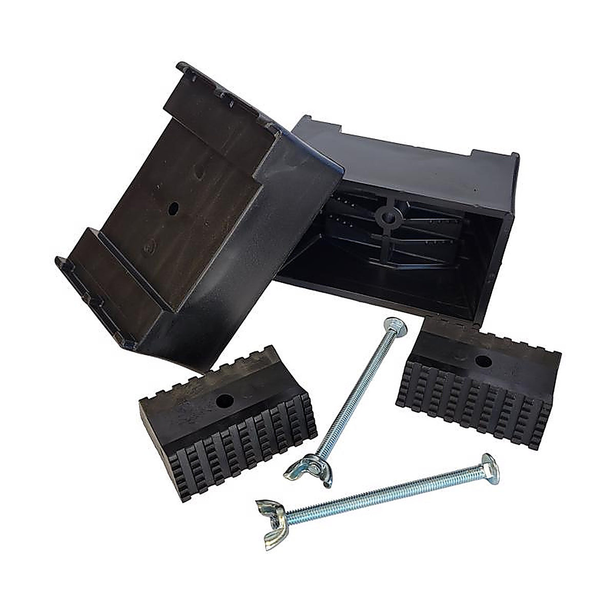 Fulton 8909 Spee Dee 2 in. H x 4 in. W Sawhorse Brackets 500 lb. capacity Black 1/Pack