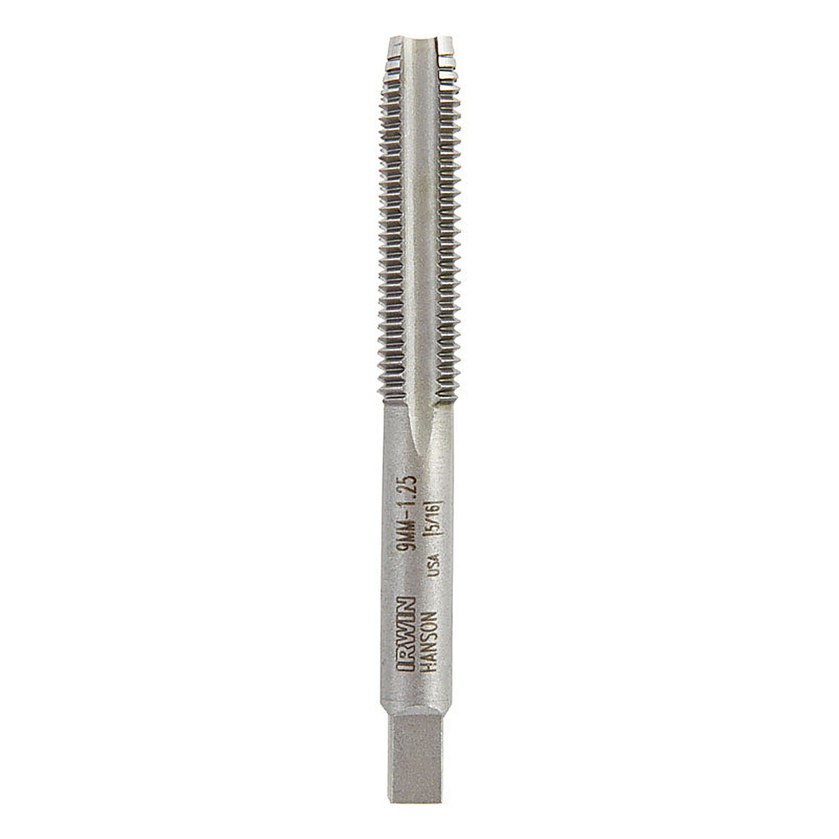 Irwin 8337 Hanson High Carbon Steel Metric Plug Tap 9mm-1.25 1/pc.