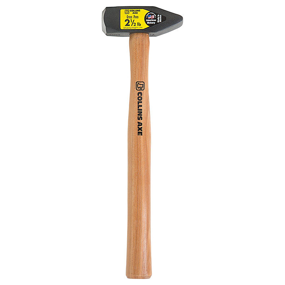 Collins CRP-2.5H-C32437 2.5 lb. Steel Blacksmith Hammer 16 in. Hickory Handle
