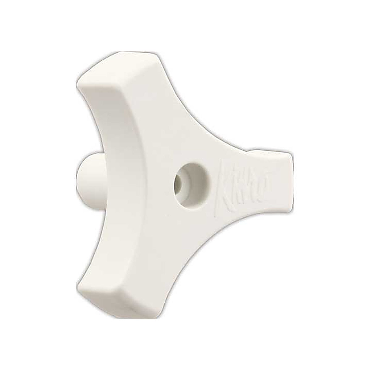 JR Products - 20185 - 13/16in Tri-Lug Window Knob, White