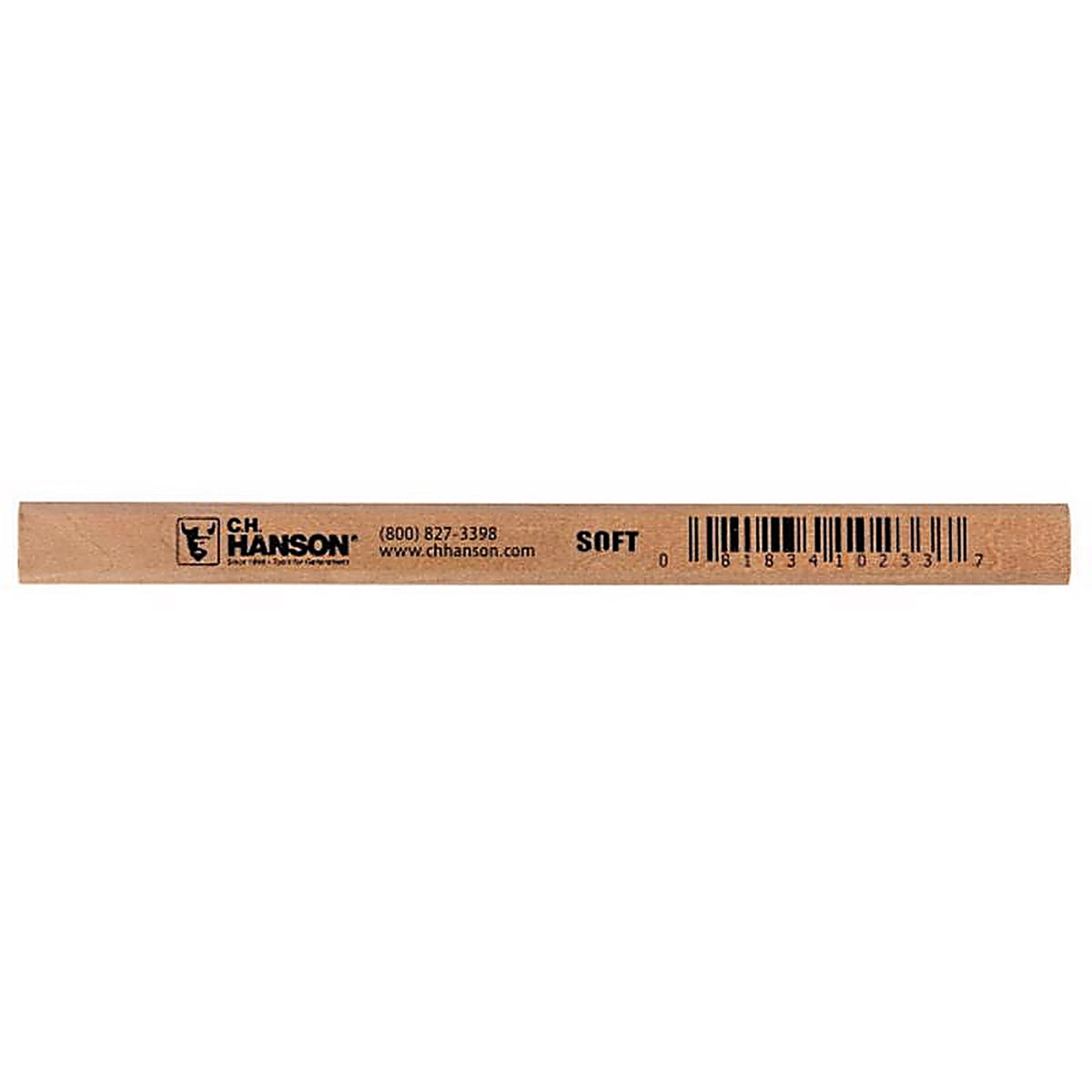 C.H. Hanson 10233 7 in. L x 0.5 in. W Carpenter Pencil Beige Wood 1/pc.