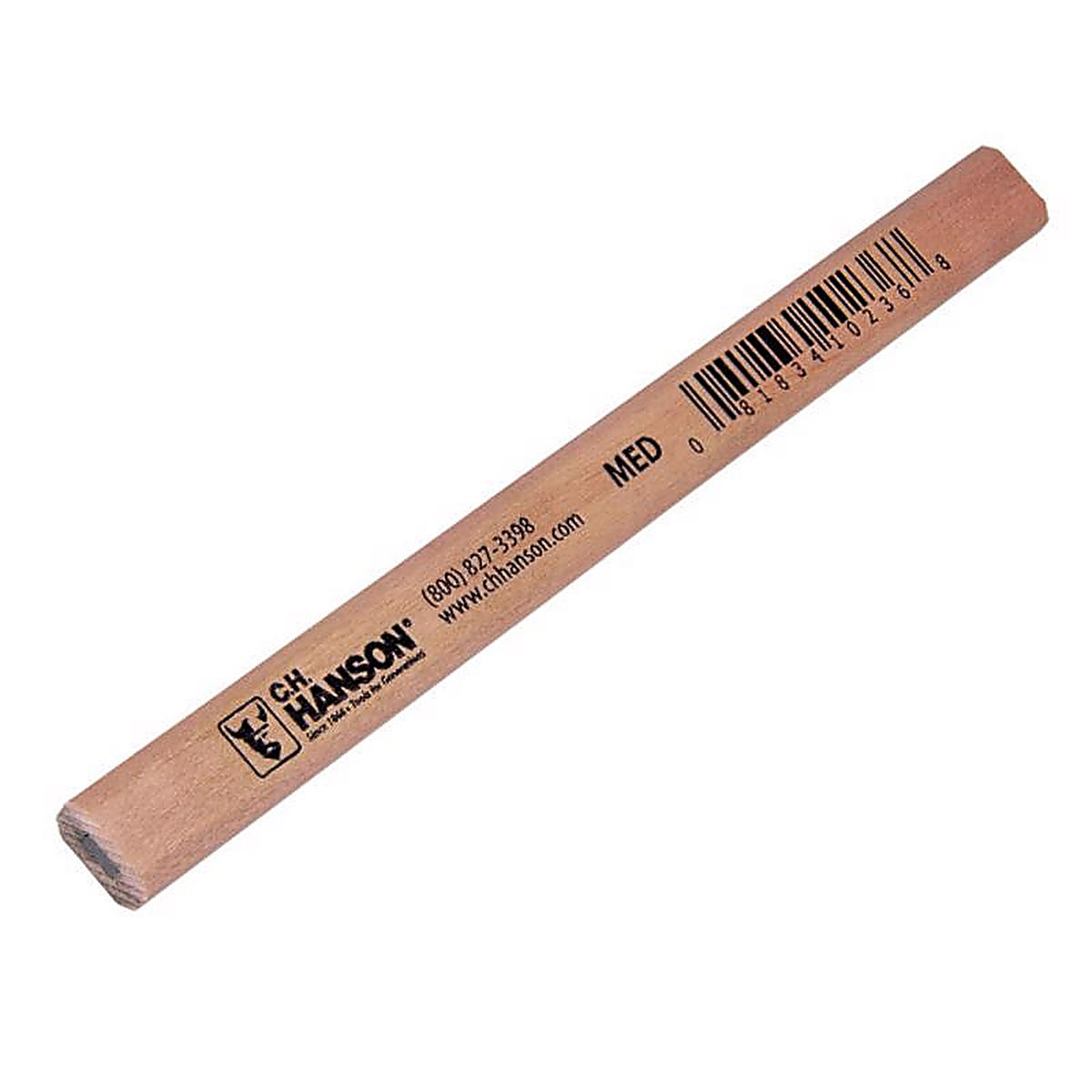 C.H. Hanson 10236 7 in. L x 0.5 in. W Carpenter Pencil Beige Wood 1/pc.