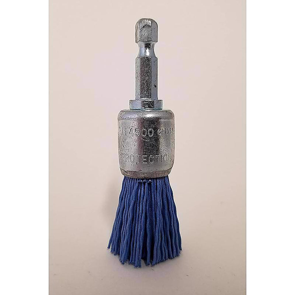 Dico 541-787-3/4 3/4 in. Fine Crimped Mandrel Mounted Cup End Brush Nylon 4500 rpm 1/pc.