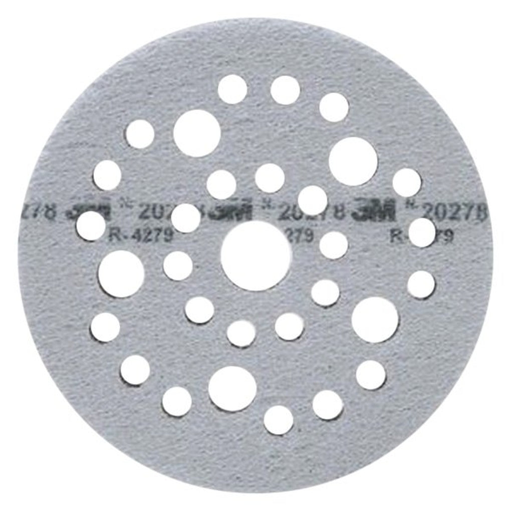 3M 20278 Clean Sanding Soft Interface Disc Pad, 5 in x 1/2 in x 3/4 in Multihole