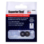 Superior Tool 42525 Replacement Cutter Wheel Black
